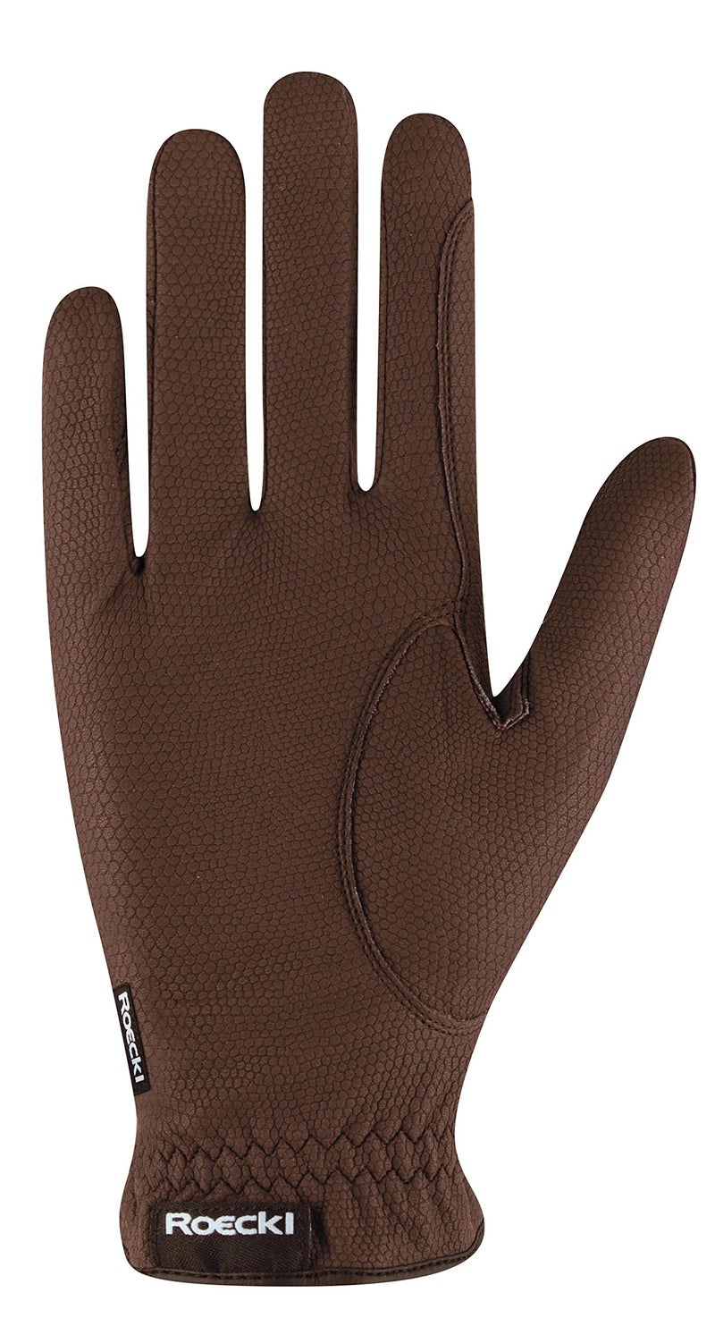 Roeckl Roeck-Grip Unisex Gloves 8 Mocha - Image 2